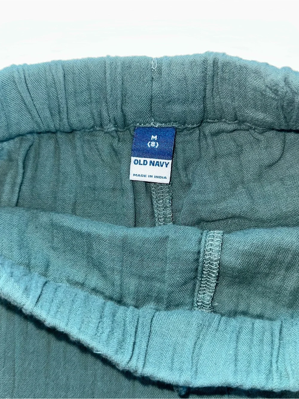 Old Navy Off-white Ruffle Off-the-Shoulder Top with coordinating Shorts